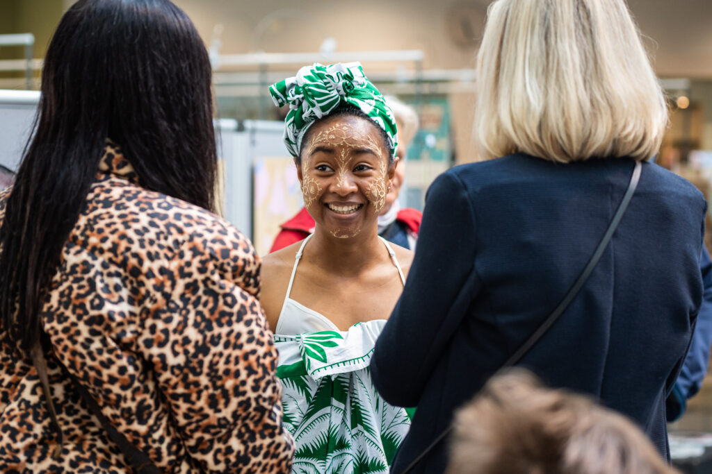 People at the International Kokkola Day event.