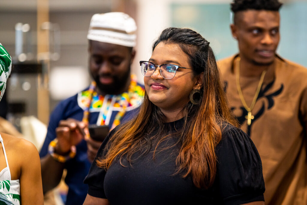 People at the International Kokkola Day event.
